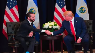 el salvador president nayib bukele congratulates trump on election win