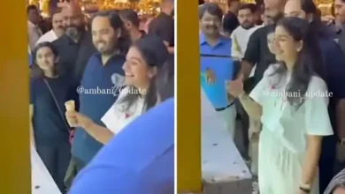 Viral Video: Ice cream seller in Dubai did something like this to radhika merchant