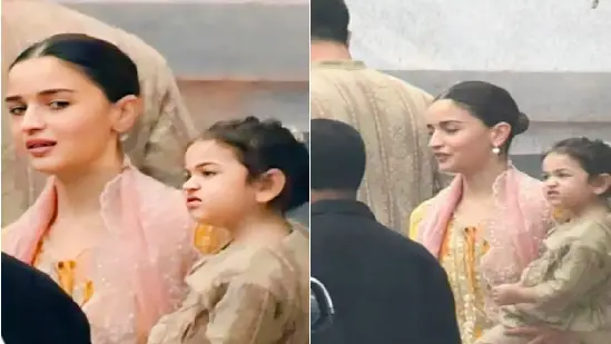 Little Raha Kapoor stole the limelight in front of Alia Bhatt, Ranbir Kapoor...