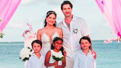 sunny leone and daniel weber renew wedding vows in maldives