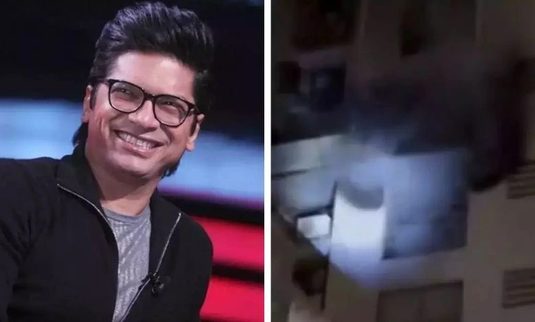 A massive fire broke out in the building of film singer Shaan, know what is the singer's condition?