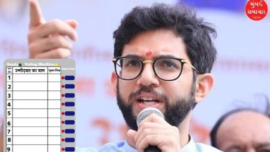 Aaditya Thackeray addressing concerns over EVMs and MLAs' protest