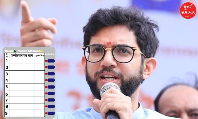 Aaditya Thackeray addressing concerns over EVMs and MLAs' protest