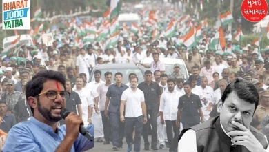 Aaditya Thackeray criticizes Fadnavis over Bharat Jodo Yatra"