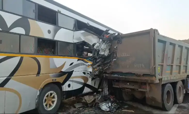 Bhavnagar Somnath Highway major accident 6 People dead