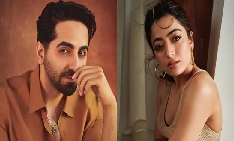 Ayushmann Khurrana and Rashmika Mandanna in Thama