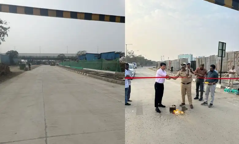 Signal free road to BKC opened from Eastern Express Highway