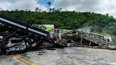 Brazil Road accident kills 38 injures 13