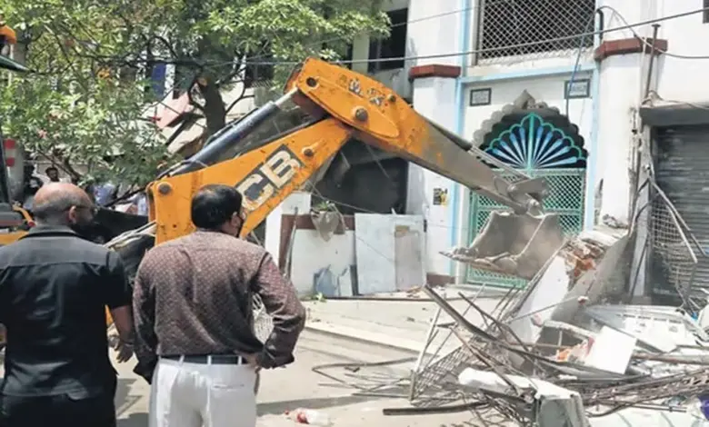 Bulldozer action near Ajmer Sharif Dargah