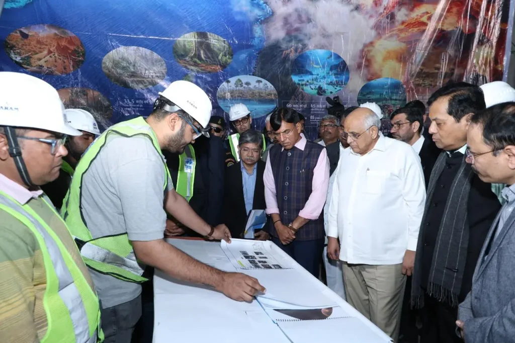 Chief Minister Bhupendra Patel reviews National Maritime Heritage Complex