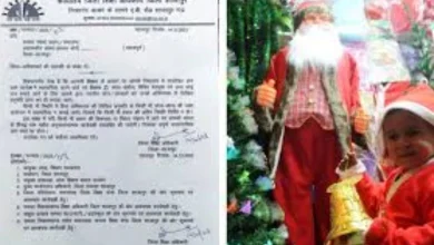 Children cannot be made to wear Santa Claus costumes! This state government has issued an order