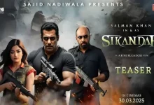 Film Sikandar Teaser Release Salman Khan In action scene