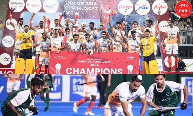 India beats Pakistan in hockey, wins hat-trick of titles