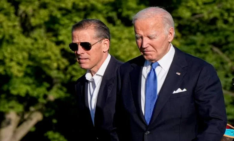 President Joe Biden signed pardon for his son Hunter Biden