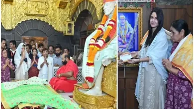 Katrina went to Shirdi to visit Sai Baba with her mother-in-law