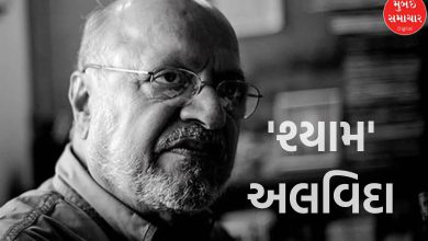 Renowned filmmaker Shyam Benegal passes away at the age of 90.