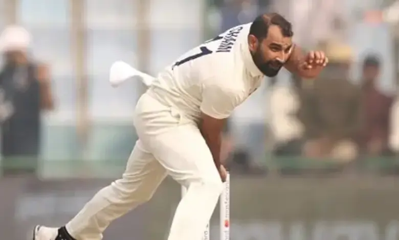 Mohammed Shami to play from Boxing Day test