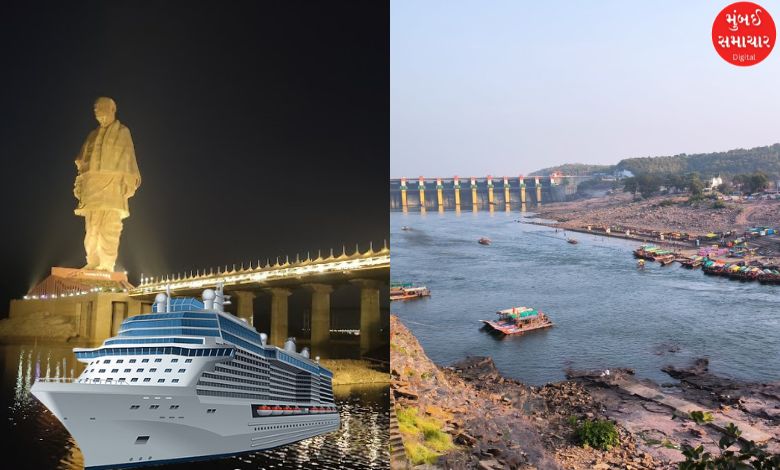 Tourism: Signs of cruise service starting soon from Omkareshwar to Statue of Unity