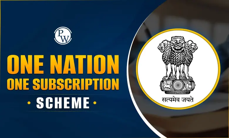 One Nation One Subscription