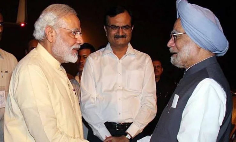 Narendra Modi attacks Nawaz Sharif for insulting Manmohan Singh