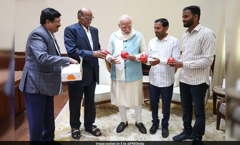 PM Modi met Sharad Pawar