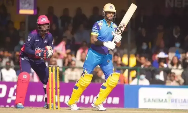 Shikhar Dhawan fails in first match in Nepal premiere league