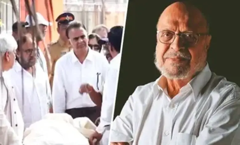 Shyam Benegal Farewell Many artists bid farewell with tears in their eyes