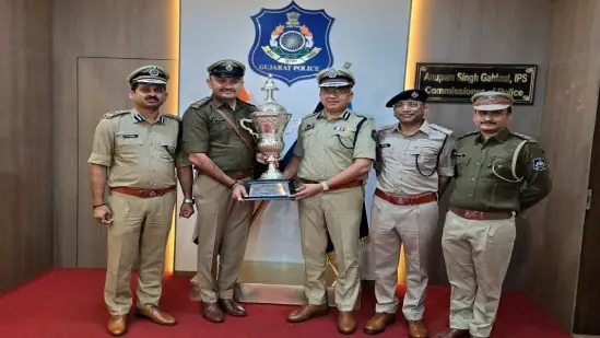 Ichchapore Police Station in Surat recognized as the best in India"