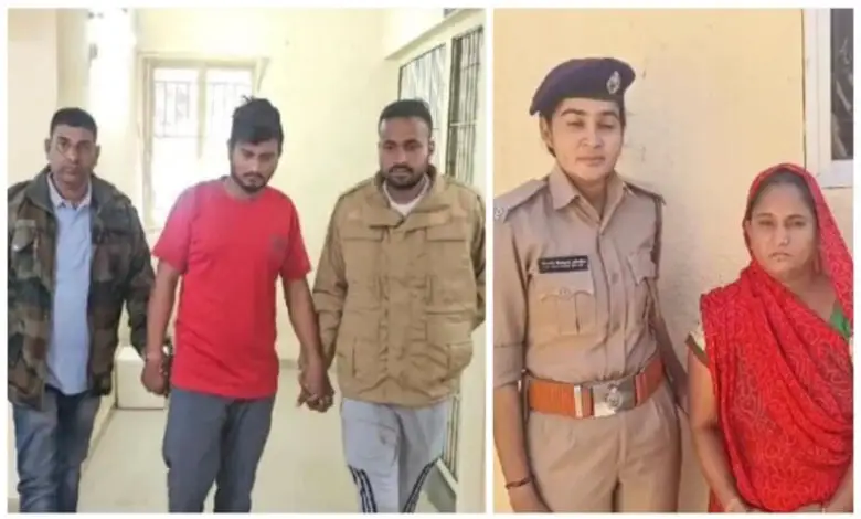 Gujarat Wife and nephew serial killer Bhuwa arrested aiding In Crime   