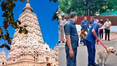 "Threat to blow up the Mahabodhi Temple."