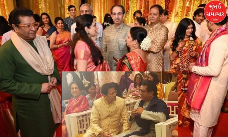 Uddhav-Raj Thackeray attended family wedding ceremony, video goes viral