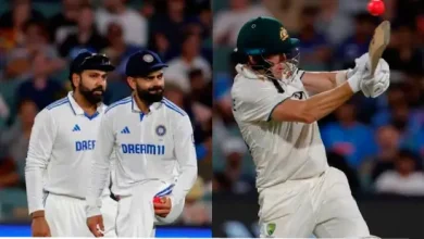 Kohli and Bumrah in action during the Adelaide Test targeting Labuschagne