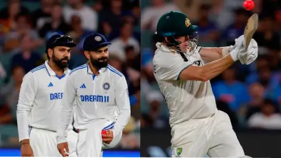 Kohli and Bumrah in action during the Adelaide Test targeting Labuschagne