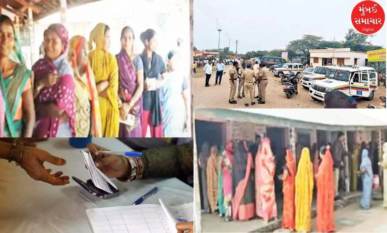 Voting begins with ballot papers in this village of Nandurbar