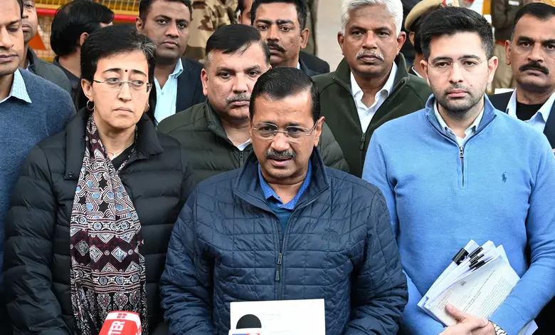 AAP submits evidence to Election Commission