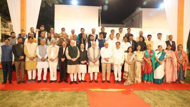 C R Patil hosts Sneh Milan dinner with Member of Parliament