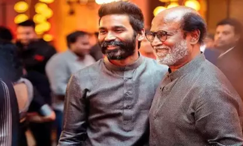 Dhanush pens a birthday note for ex father in law and superstar Rajinikanth