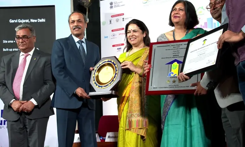 Green Building Award for Garvi Gujarat Bhavan