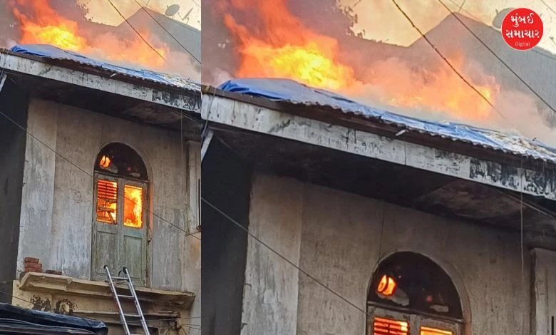 Fire breaks out in bungalow near CP Tank: No casualty