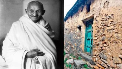 Gandhiji's maternal house in ruins highlighting heritage neglect