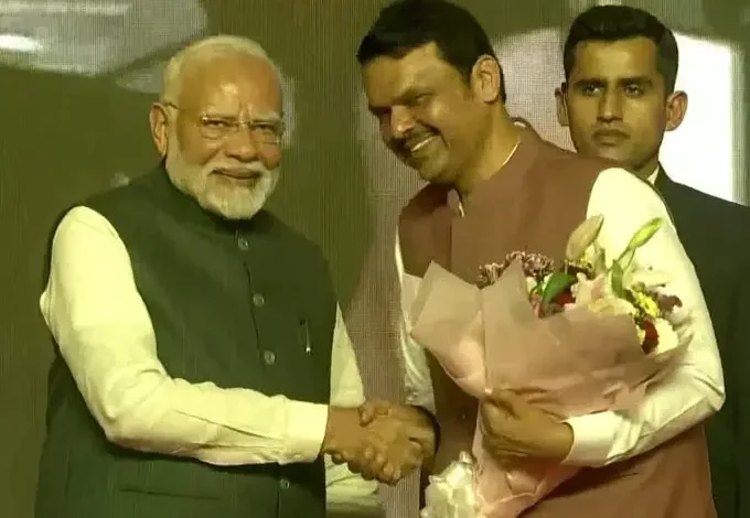 Devendra Fadnavis took oath as CM