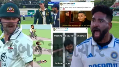 Funny meme of Indian cricket team after Adelaide Test defeat