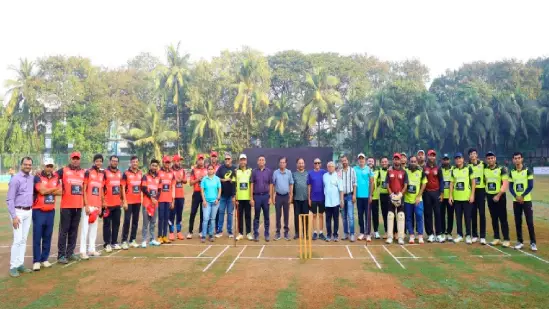 JPL T-10 Tournament opening ceremony at Ghatkopar Jolly Gymkhana