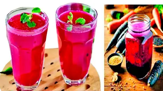 Kanji drink health benefits during winter for strong immunity and digestion."