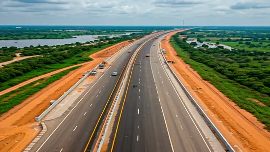 New tunnel construction at Khambatki Ghat on Pune Bengaluru highway