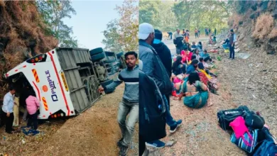 Bus accident in Raigad district, Maharashtra