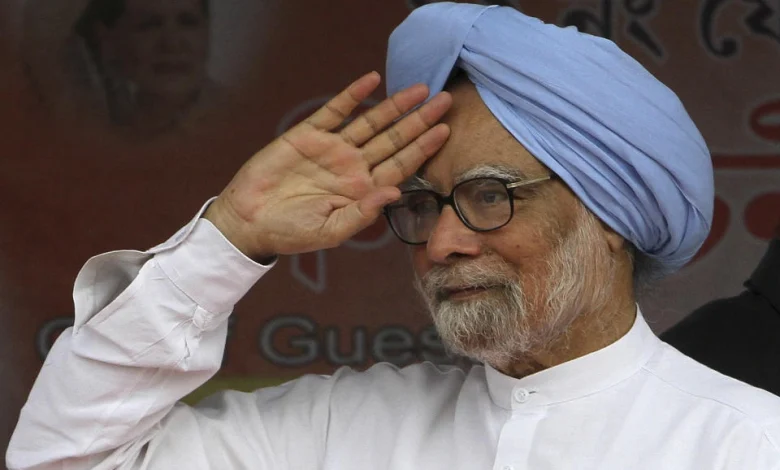 manmohan singh 2008 eco recession