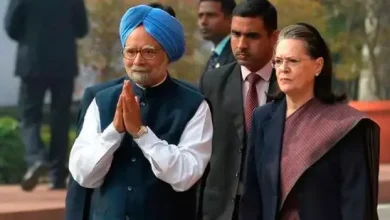 Manmohan Singh and Sonia Gandhi