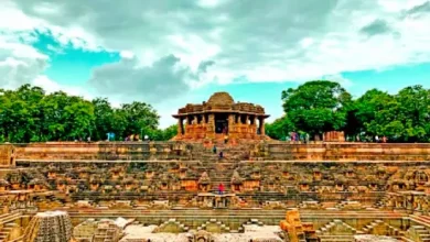 Modhera Sun Temple intricate carvings