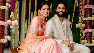 Naga Chaitanya and Sobhita Dhulipala visit temple after wedding